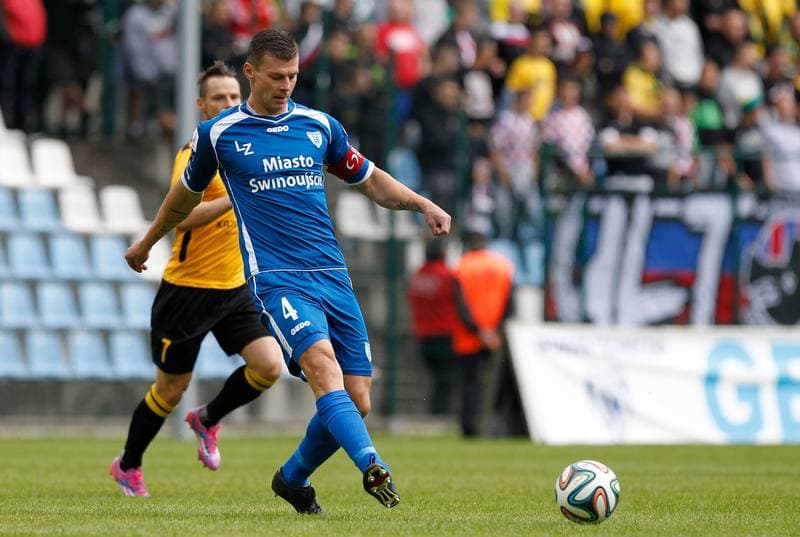 Football. I Liga. Flota Swinoujscie - GKS Katowice. 24.08.2014