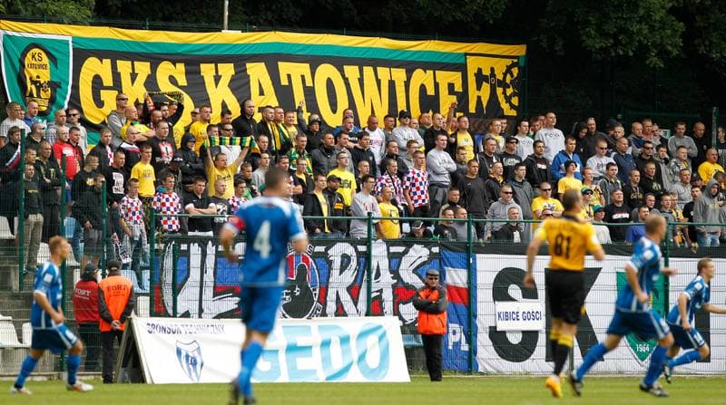 Football. I Liga. Flota Swinoujscie - GKS Katowice. 24.08.2014