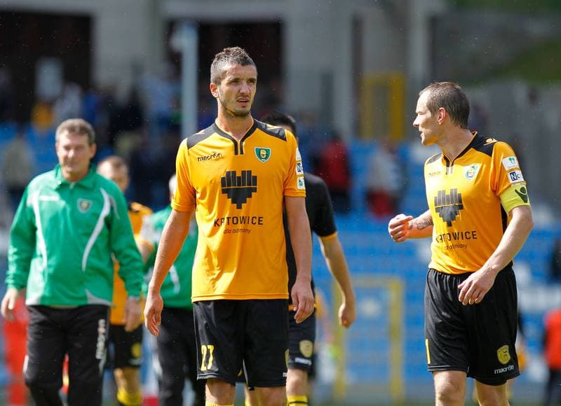 Football. I Liga. Flota Swinoujscie - GKS Katowice. 24.08.2014