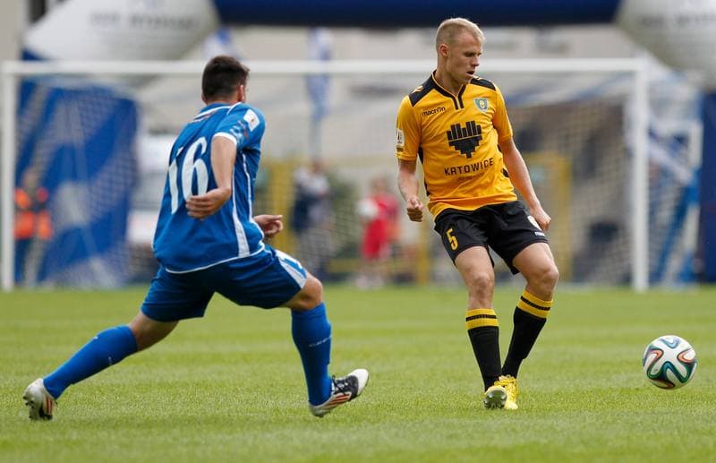 Football. I Liga. Flota Swinoujscie - GKS Katowice. 24.08.2014