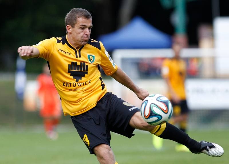 Football. I Liga. Flota Swinoujscie - GKS Katowice. 24.08.2014