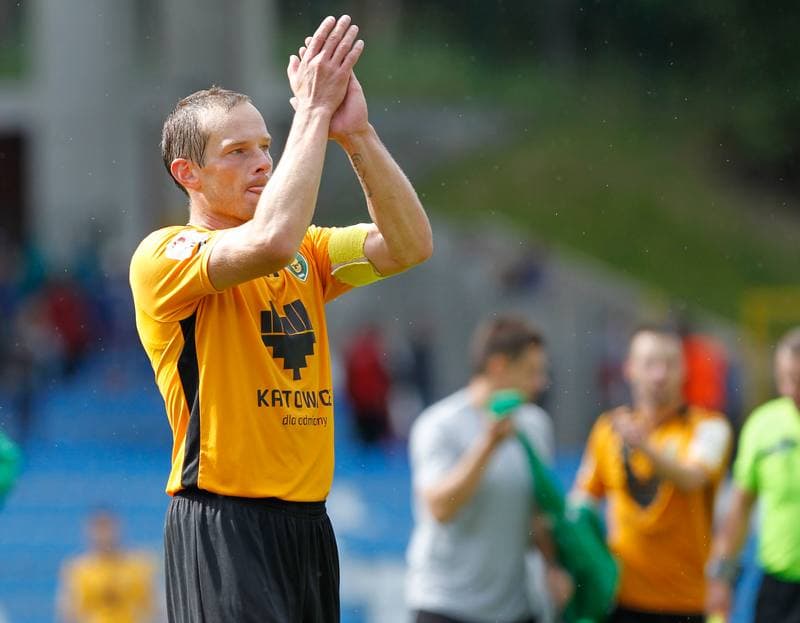 Football. I Liga. Flota Swinoujscie - GKS Katowice. 24.08.2014