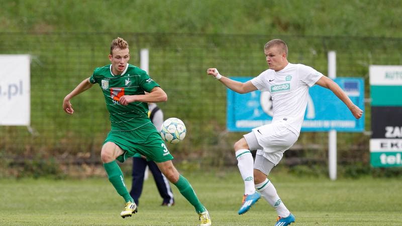 Football. III Liga Opolsko - Slaska. Szombierki Bytom - Rekord Bielsko Biala. 20.08.2014
