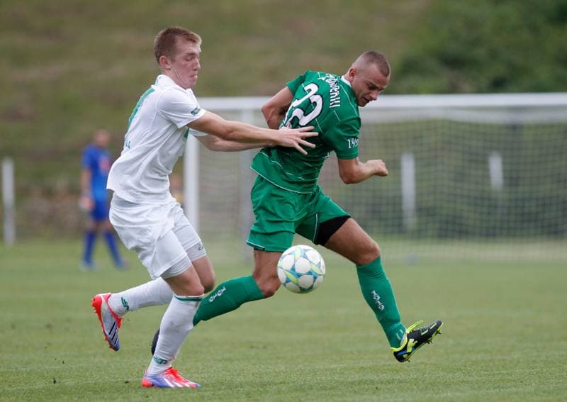 Football. III Liga Opolsko - Slaska. Szombierki Bytom - Rekord Bielsko Biala. 20.08.2014