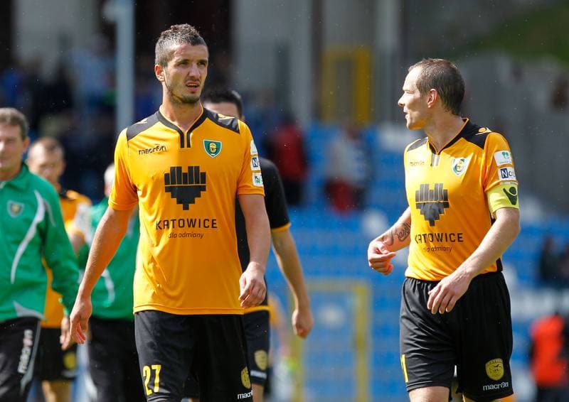 Football. I Liga. Flota Swinoujscie - GKS Katowice. 24.08.2014