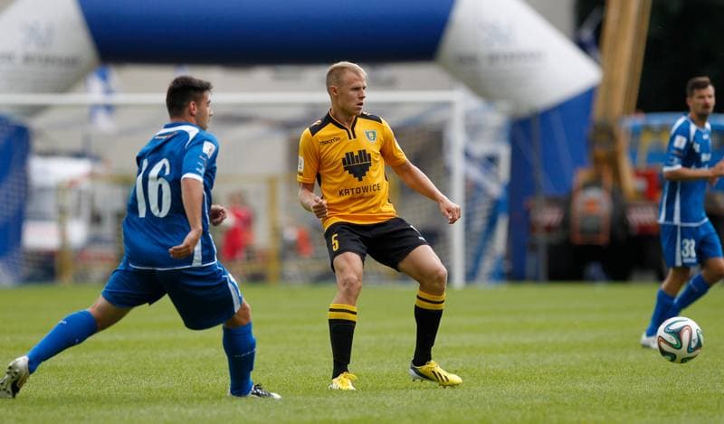 Football. I Liga. Flota Swinoujscie - GKS Katowice. 24.08.2014