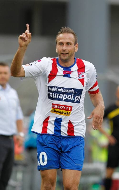 Football. T-Mobile Ekstraklasa. Podbeskidzie Bielsko Biala - GKS Belchatow. 18.08.2014
