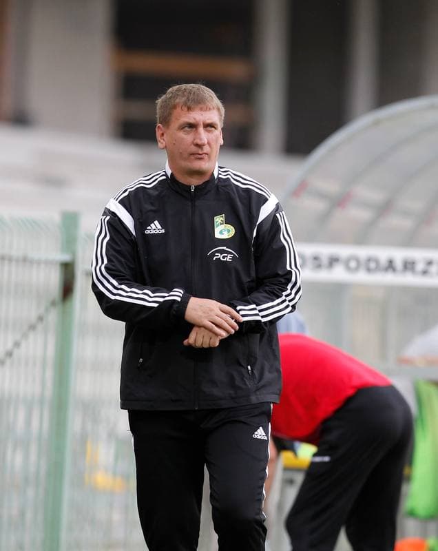 Football. T-Mobile Ekstraklasa. Podbeskidzie Bielsko Biala - GKS Belchatow. 18.08.2014