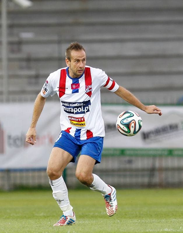 Football. T-Mobile Ekstraklasa. Podbeskidzie Bielsko Biala - GKS Belchatow. 18.08.2014