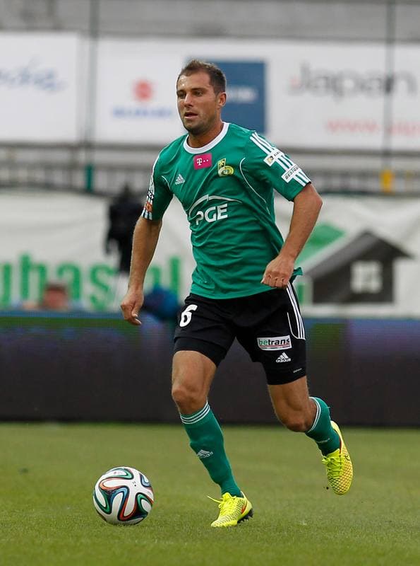 Football. T-Mobile Ekstraklasa. Podbeskidzie Bielsko Biala - GKS Belchatow. 18.08.2014