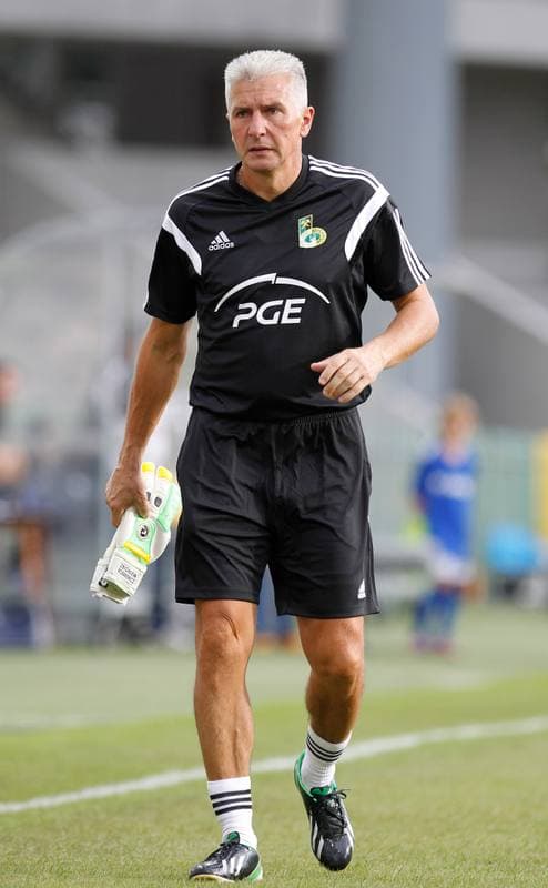 Football. T-Mobile Ekstraklasa. Podbeskidzie Bielsko Biala - GKS Belchatow. 18.08.2014