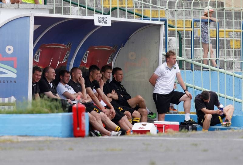 Football. I Liga. Stomil Olsztyn - GKS Katowice. 25.05.2014