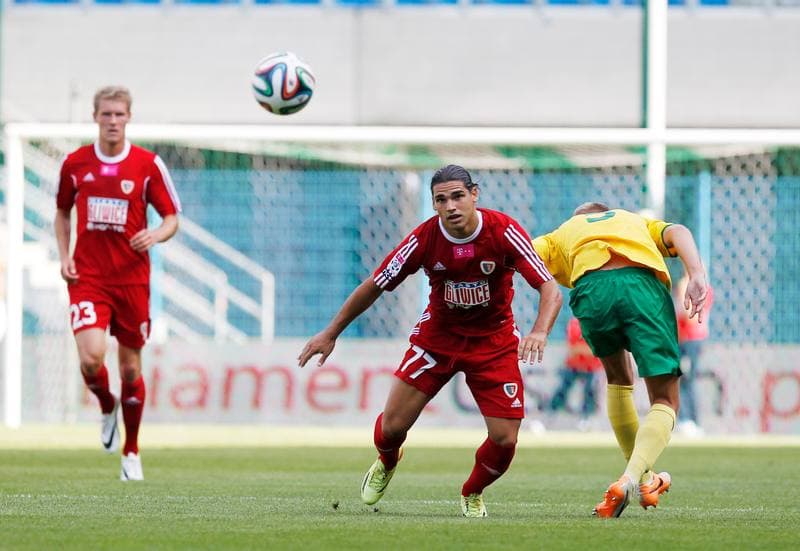 Football. Piast Gliwice. MSK Zilina. 13.07.2014
