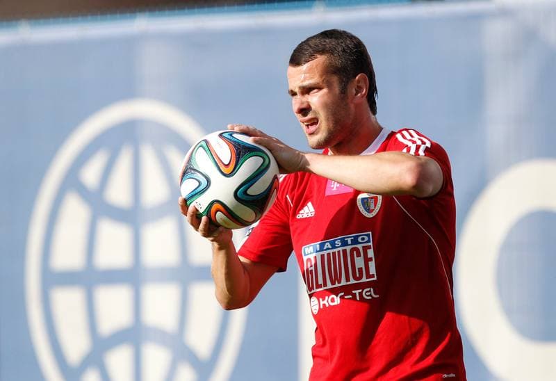 Football. Piast Gliwice. MSK Zilina. 13.07.2014