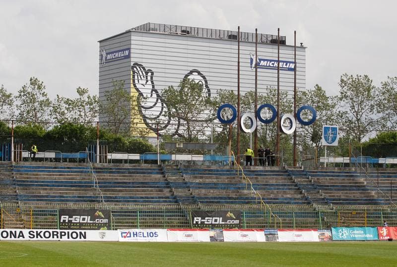 Football. I Liga. Stomil Olsztyn - GKS Katowice. 25.05.2014
