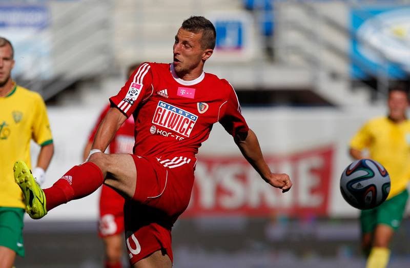 Football. Piast Gliwice. MSK Zilina. 13.07.2014