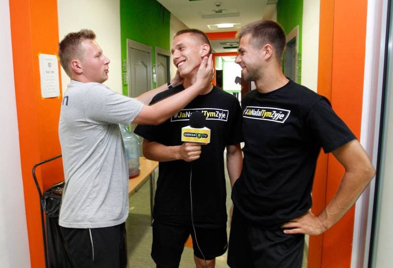 Football. GKS Katowice. Training. 09.07.2014