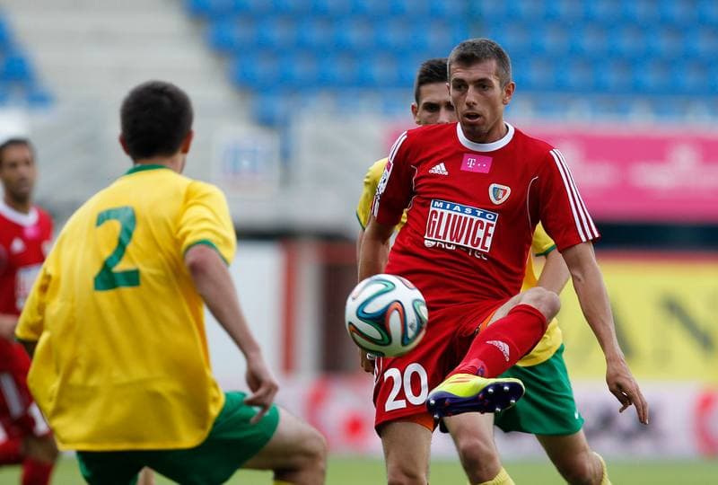 Football. Piast Gliwice. MSK Zilina. 13.07.2014