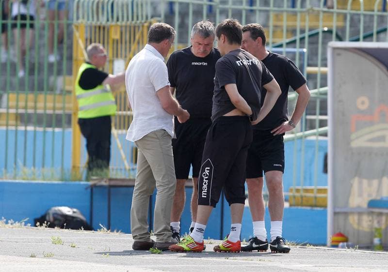 Football. I Liga. Stomil Olsztyn - GKS Katowice. 25.05.2014