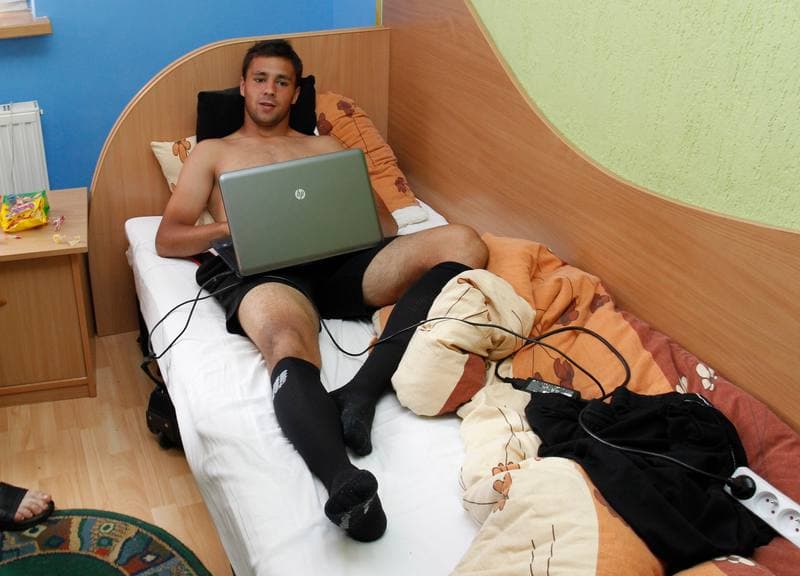 Football. GKS Katowice. Training. 09.07.2014