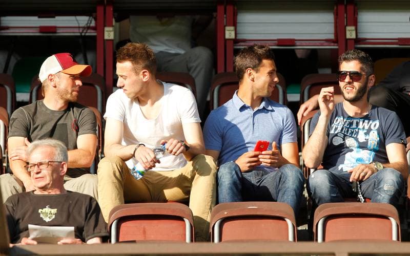 Football. I Liga. GKS Katowice - Termalica Bruk Bet Nieciecza. 21.05.2014