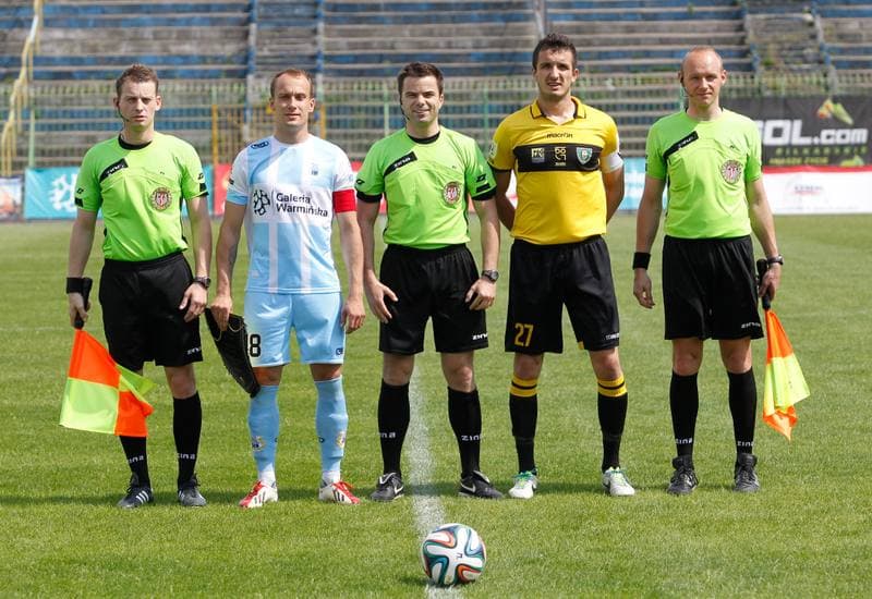 Football. I Liga. Stomil Olsztyn - GKS Katowice. 25.05.2014