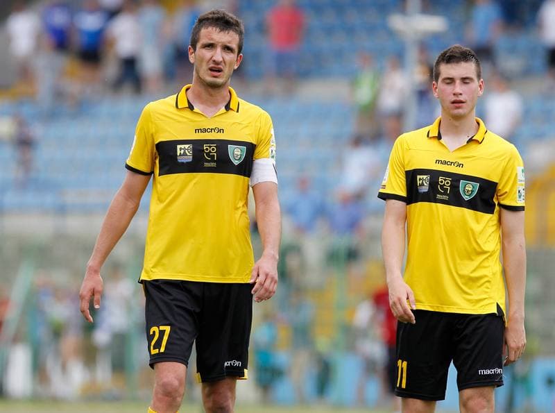 Football. I Liga. Stomil Olsztyn - GKS Katowice. 25.05.2014