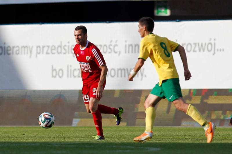 Football. Piast Gliwice. MSK Zilina. 13.07.2014