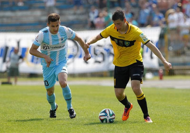 Football. I Liga. Stomil Olsztyn - GKS Katowice. 25.05.2014