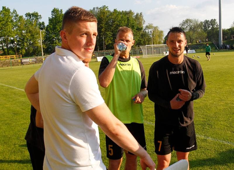 Football. I Liga. GKS Katowice - Termalica Bruk Bet Nieciecza. 21.05.2014