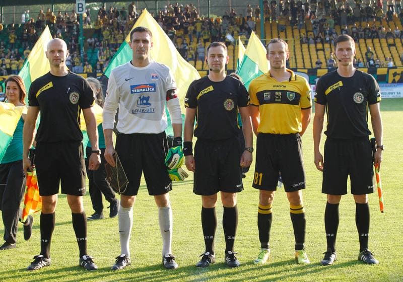 Football. I Liga. GKS Katowice - Termalica Bruk Bet Nieciecza. 21.05.2014