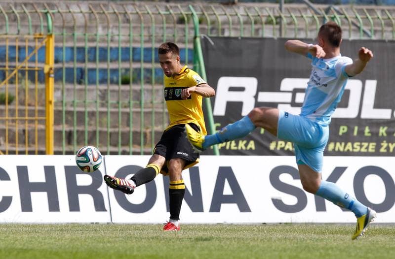 Football. I Liga. Stomil Olsztyn - GKS Katowice. 25.05.2014