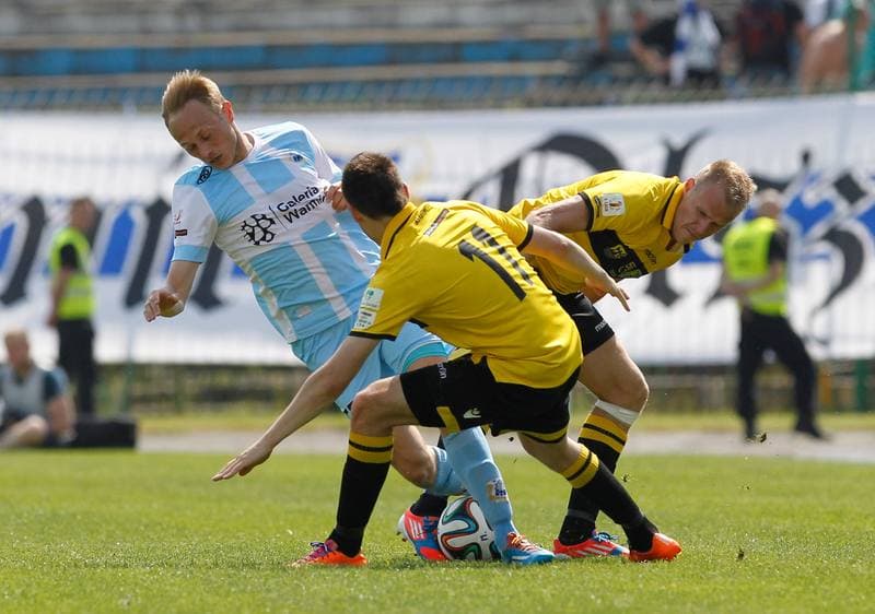 Football. I Liga. Stomil Olsztyn - GKS Katowice. 25.05.2014