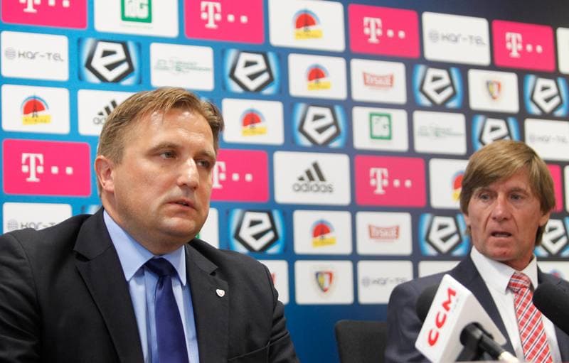 Football. Piast Gliwice. Press Conference. 20.06.2014