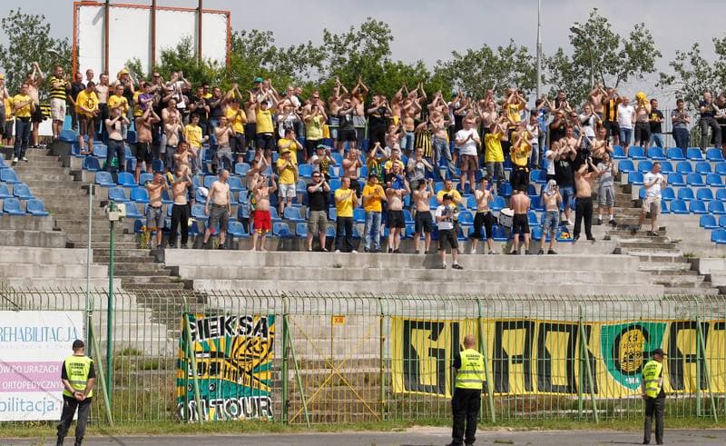 Football. I Liga. Stomil Olsztyn - GKS Katowice. 25.05.2014