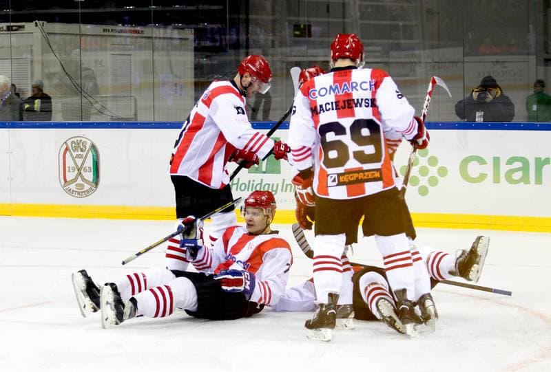 Ice Hockey. Polish Hockey Cup. Comarch Cracovia Krakow - Ciarko KH Sanok. 27.12.2014