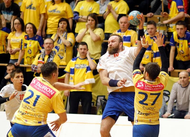 Handball. PGNiG Superliga. Gornik Zabrze - Vive Kielce. 08.03.2015