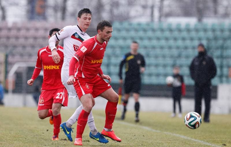 Football. I Liga. GKS Tychy - Widzew Lodz. 14.03.2015