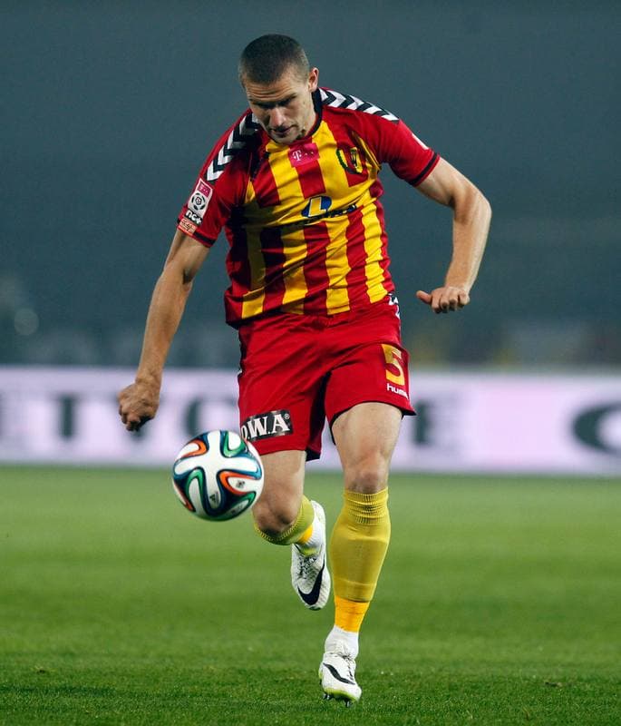 Football. T-Mobile Ekstraklasa. Ruch Chorzow - Korona Kielce. 07.04.2014