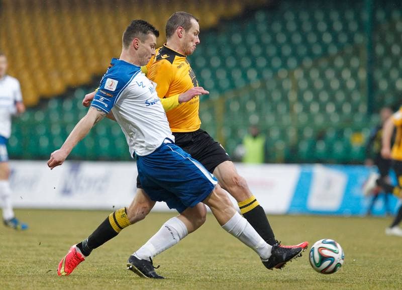 Football. I Liga. GKS Katowice - Flota Swinoujscie. 14.03.2015
