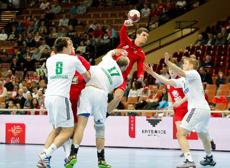 Handball. Christmas Cup. Czech Republic - Hungary. 28.12.2014