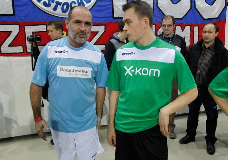 Football. Pilkarska Gwiazdka. Stage description. 21.12.2014
