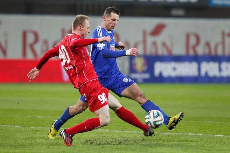 Football. T-Mobile Ekstraklasa. Piast Gliwice - Podbeskidzie Bielsko Biala. 31.05.2014