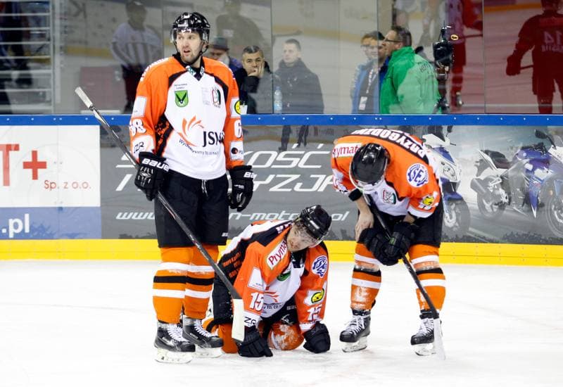 Ice Hockey. Polish Cup. JKH GKS Jastrzebie - GKS Tychy. 27.12.2014