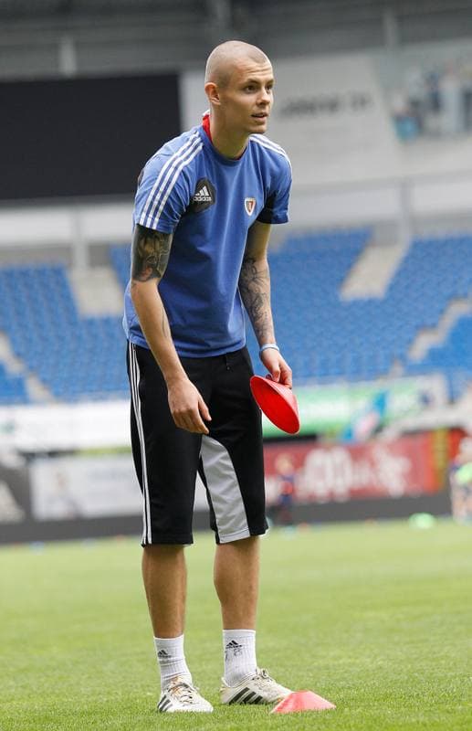 Football. Piast Gliwice. Press Conference. 27.05.2015