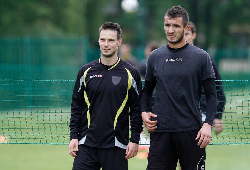 Football. GKS Katowice. Training. 25.01.2015