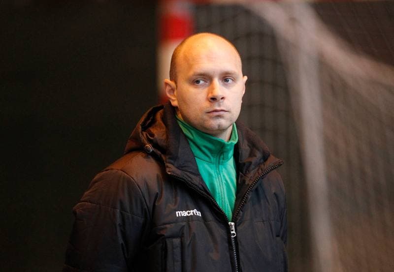 Football. GKS Katowice. Training. 25.01.2015