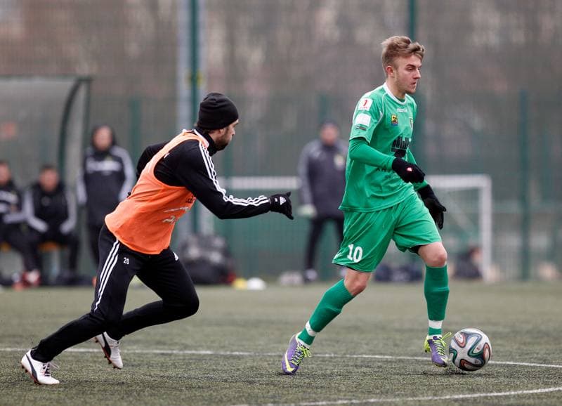 Football. Friendly Match. GKS Belchatow - GKS Katowice. 21.01.2015
