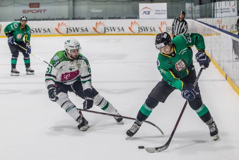 Ice Hockey. Visegrad Cup. JKH GKS Jastrzebie - Ferencvarosi TC. 03.09.2019