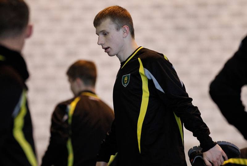 Football. GKS Katowice. Training. 25.01.2015